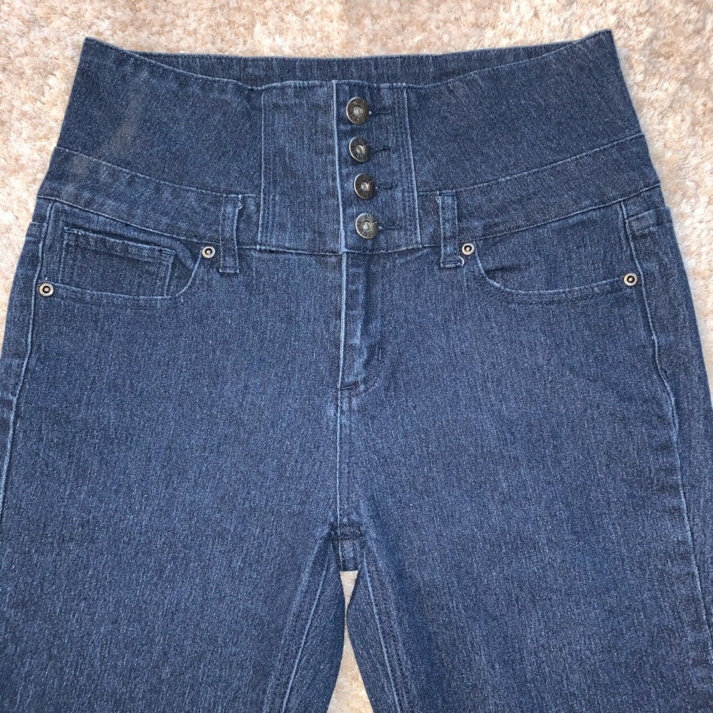 M. E. Jeans super high rise skinny jeans size 11
